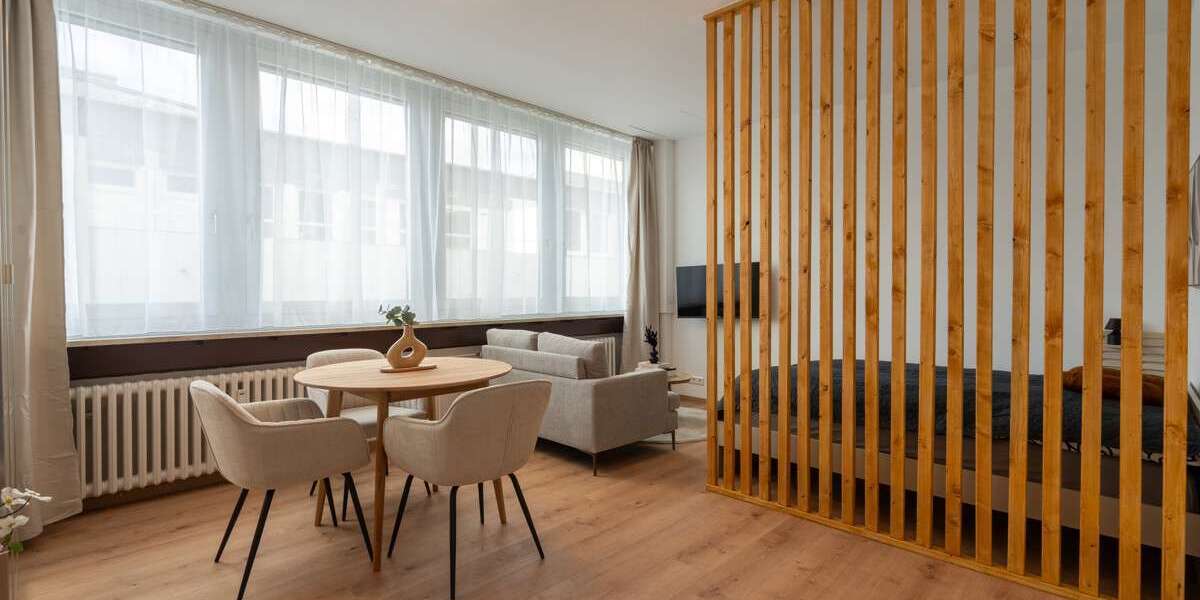 Etagenwohnung Köln / Altstadt-Nord Nord - 1 Zimmer, 35 m&sup2;, 1.355&euro; | Angebot:27370516